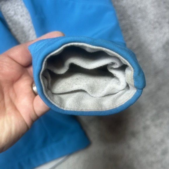 The North Face Caroleena Jacket Womens M Blue Softshell Windproof Outdoor Pocket - Picture 8 of 12